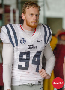 Will Gleeson was named to the Ray Guy Award Preseason Watch List this week. (Photo credit: Bentley Breland, The Rebel Walk)