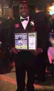 Senquez Golson was honored as an All-American at the 2014 Walter Camp Football Foundation 48th Annual National Awards Dinner at Yale University Dining Commons in New Haven on Saturday, January 17, 2015.