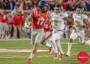 The Kelly-to-Engram combo could be a knockout punch to many teams this season. (Photo credit: Bentley Breland, The Rebel Walk)