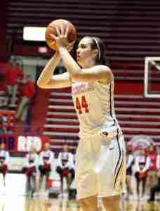 Torri Lewis gave the Rebels a spark off the bench, scoring 20 points. (Photo credit: Joshua McCoy, Ole Miss Athletics)