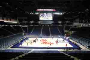 Ole Miss women's basketball team will play its first game in Then Pavilion on January 10. (Photo credit: Joshua McCoy, Ole Miss Athletics)