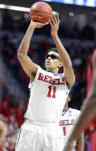 Junior forward Sebastian Saiz back in the lineup following eye surgery. (Photo credit: Ellen O'Nan, Ole Miss Athletics)