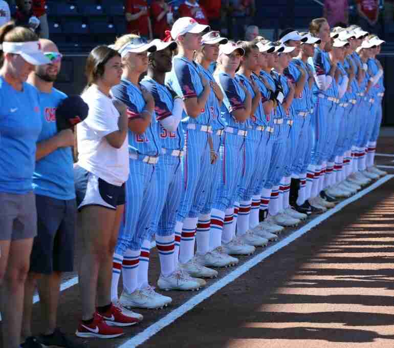 ole miss softball t shirt