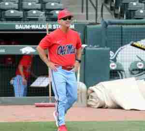 Ole Miss head coach Mike Bianco