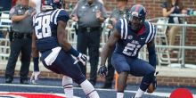 Golson and Hilton celebrate pick 6