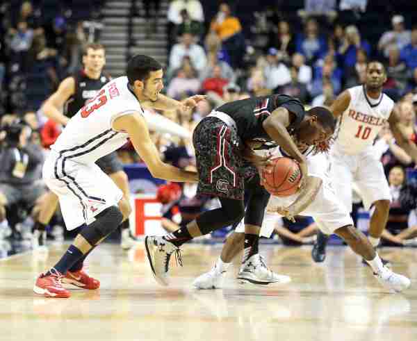 Rebels drop heartbreaker to USC in SEC tourney