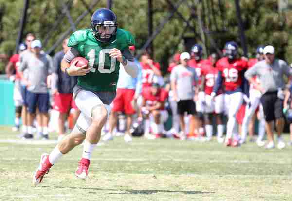 Freeze says Chad Kelly will take the snaps at starting QB this week