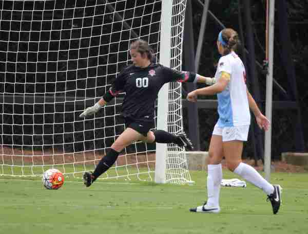 Freshman GK Marnie Merritt doesn’t feel pressure replacing McCormick