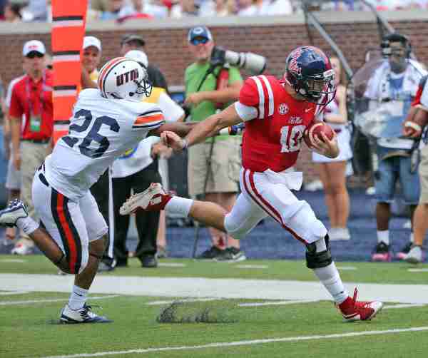 Chad Kelly embraced his debut as Rebels’ starting QB