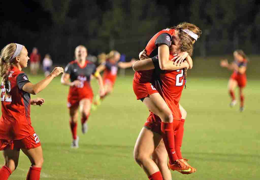 Kizer scores goal in OT as Ole Miss soccer defeats Memphis 2-1