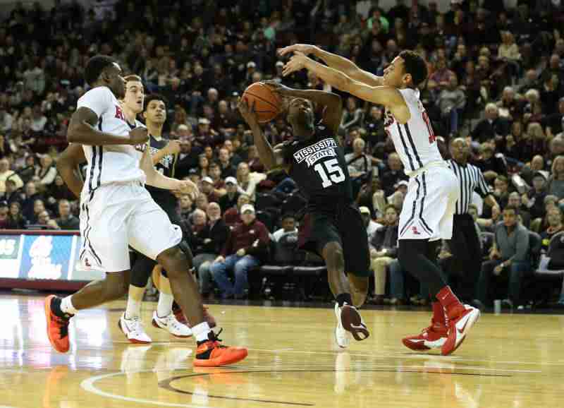 Undermanned Ole Miss team drops 83-77 road game to MSU