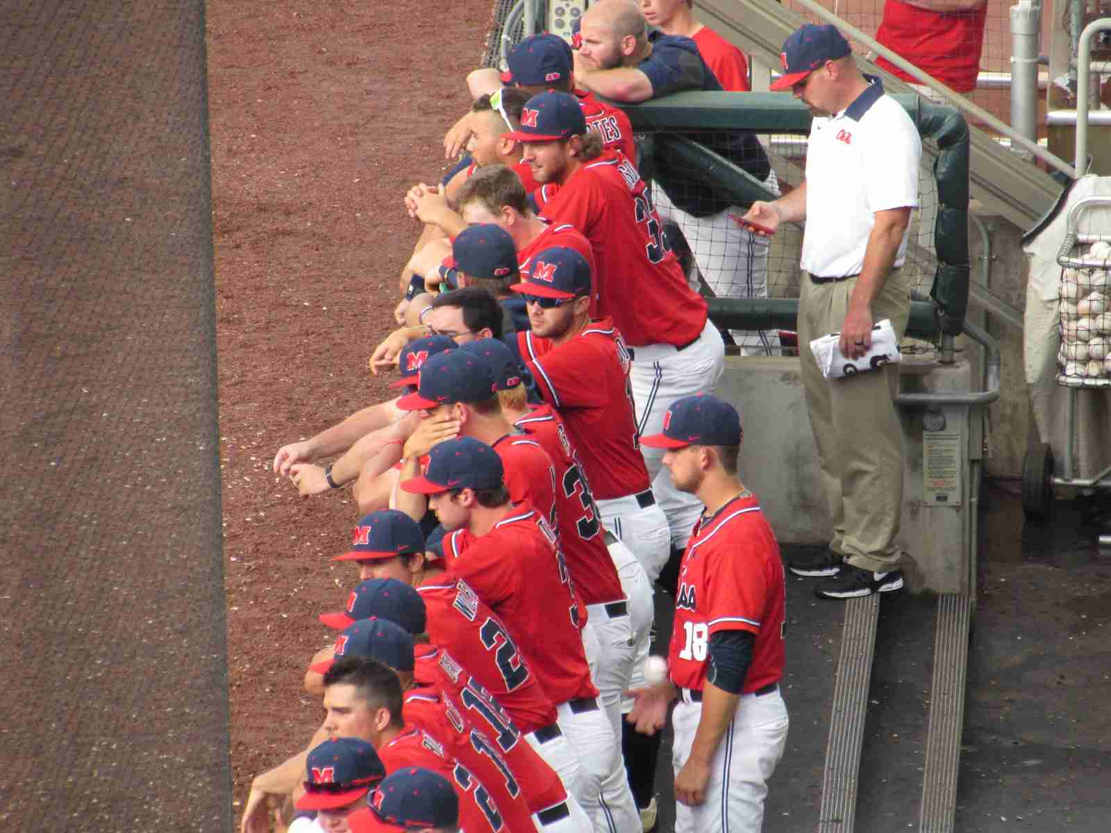 Sixth-inning surge lifts No. 2 Aggies over No. 6 Rebels in game one of series