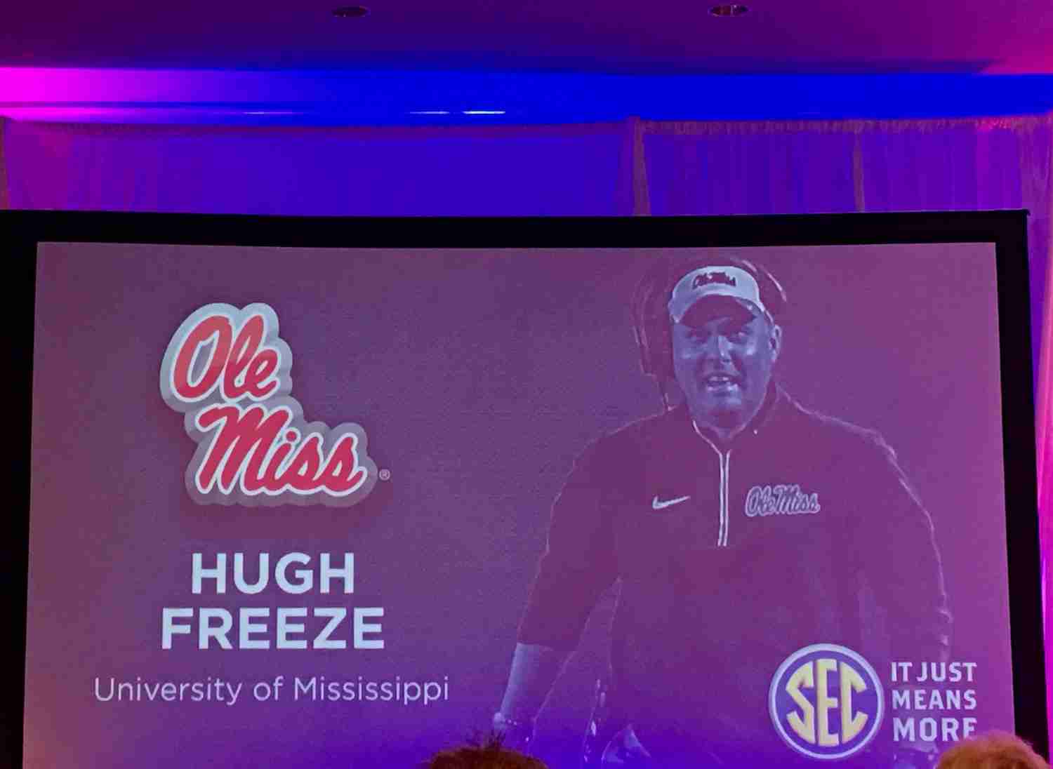 Ole Miss Head Coach Hugh Freeze at SEC Media Days: Complete Transcript