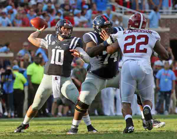 Rebels’ lose lead, but see comeback bid fall short as No. 1 Alabama defeats Ole Miss 48-43
