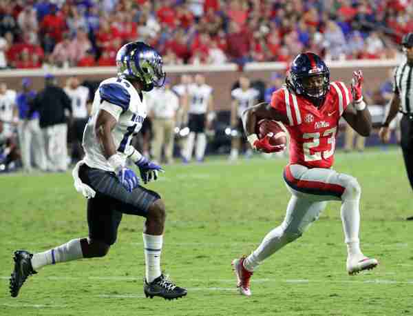 Brazley, Judd help Ole Miss establish balanced running attack in win over Memphis