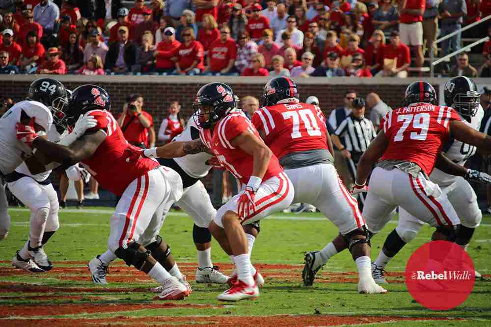 Javon Patterson confident in Ole Miss O-line, regardless of who plays at QB