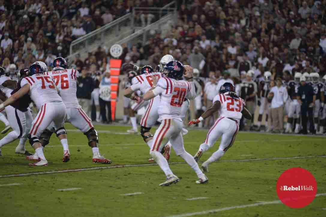 Teammates’ support helped Patterson remain confident during Rebels’ win over Aggies