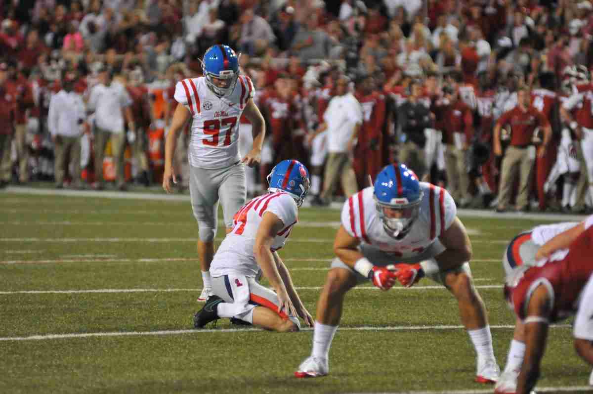 Ole Miss kicker Gary Wunderlich having his best season as a Rebel