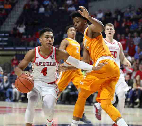 Andy Kennedy watched as Breein Tyree grew up against the Vols