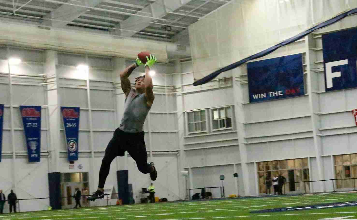 Evan Engram turns in strong performance at Ole Miss Pro Day