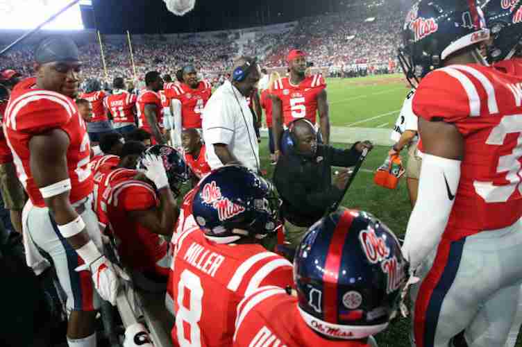 Wesley McGriff prepares for Rebels’ biggest test this season against No. 1 Alabama
