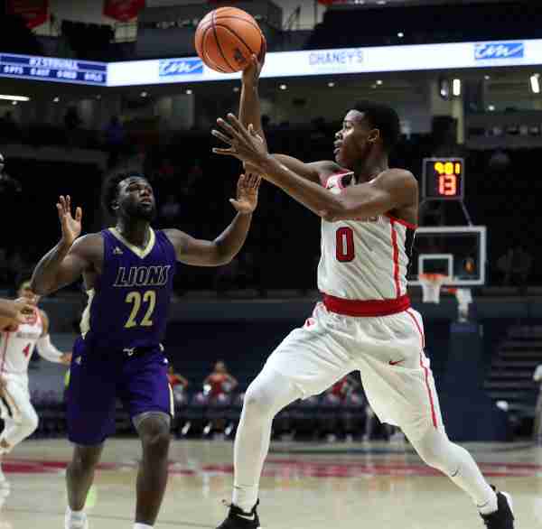 Freshman guard Devontae Shuler shines in Rebels’ exhibition game