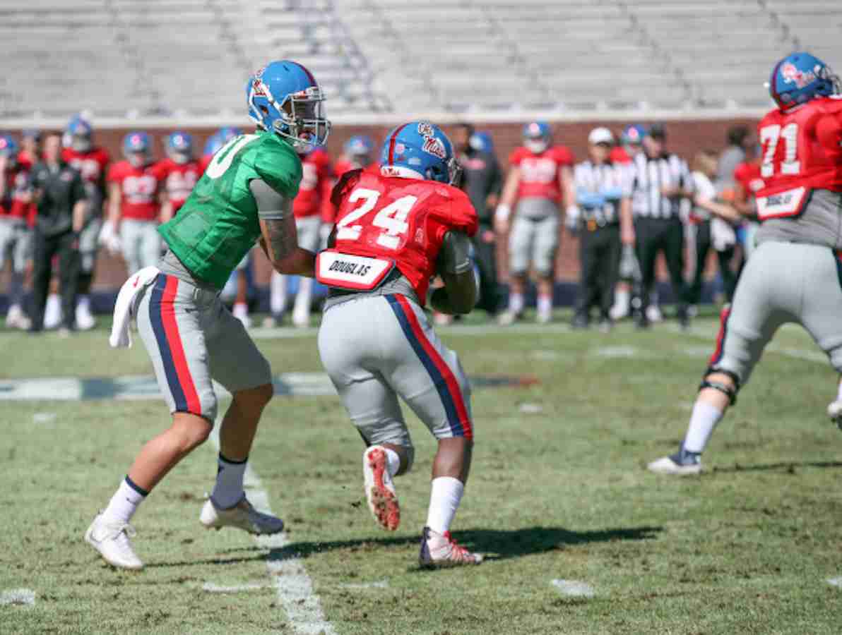 Ole Miss running back Eric Swinney healthy, embracing leadership role