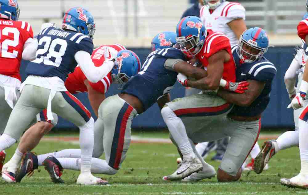 Ole Miss defense shows improvement in key areas in spring camp