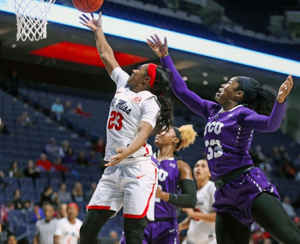 Ole Miss women’s basketball drops close game to Horned Frogs, 55-50