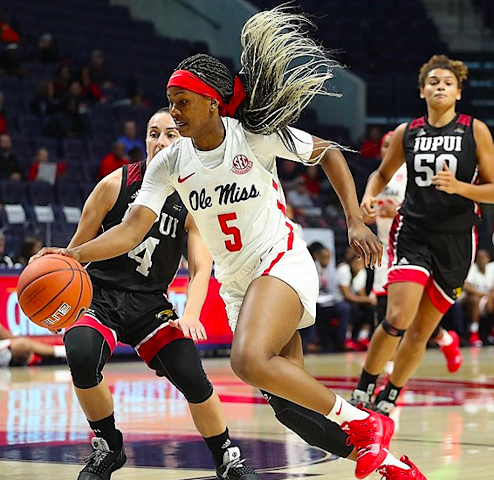 Ole Miss women's basketball drops game to IUPUI, 66-58