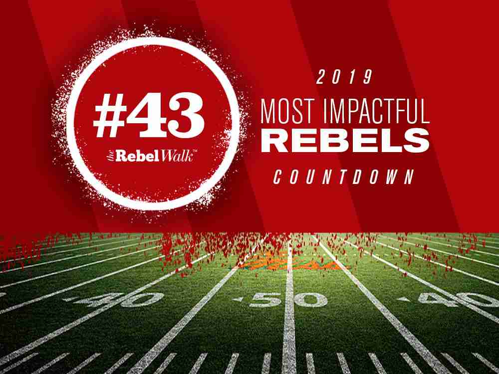 Most Impactful Rebels for 2019: No. 43 C.J. Miller