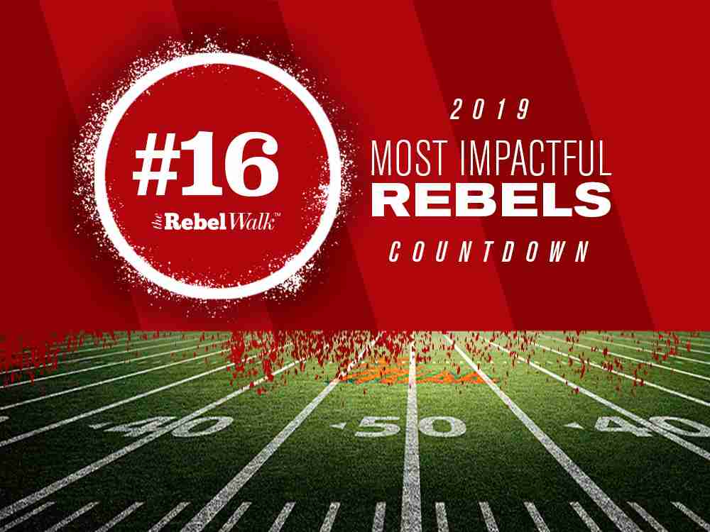 Most Impactful Rebels for 2019: No. 16 Braylon Sanders