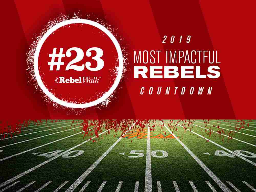 Most Impactful Rebels for 2019: No. 23 Bryce Mathews