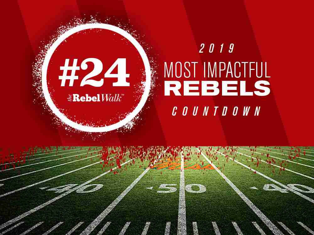 Most Impactful Rebels for 2019: No. 24 Royce Newman
