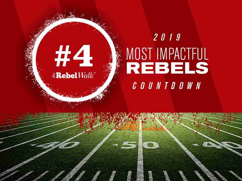 Most Impactful Rebels for 2019: No. 4 Elijah Moore