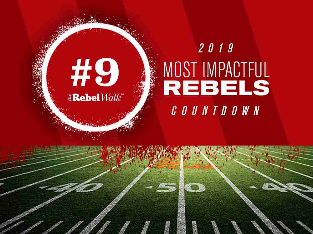 Most Impactful Rebels for 2019: No. 9 Ben Brown