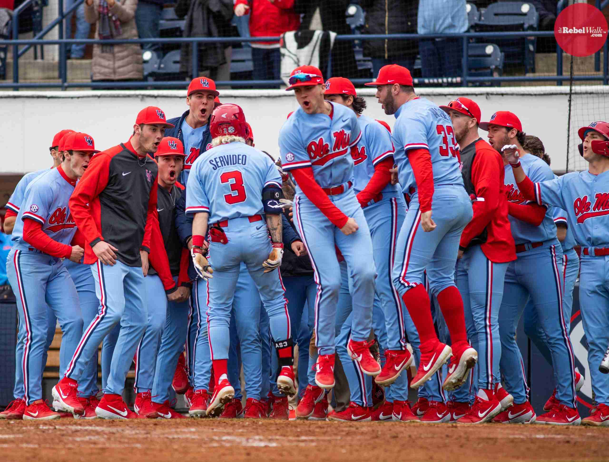 Diamond Gallery: Rebels take series from No. 1 Louisville, 7-6