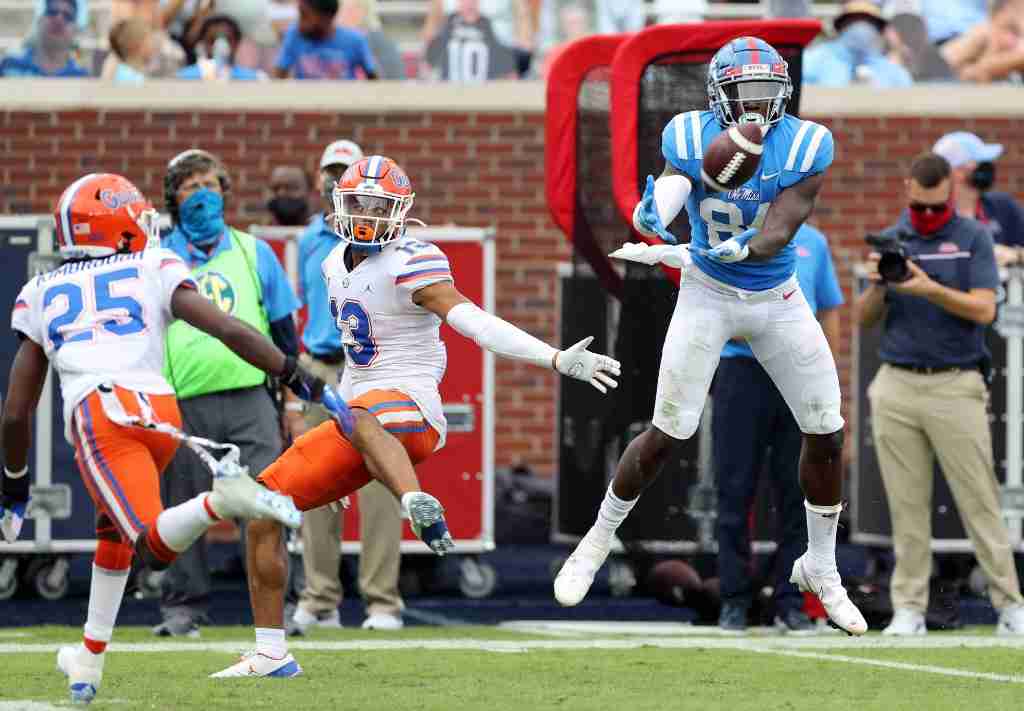 Ole Miss tight end Kenny Yeboah adjusting quickly to SEC