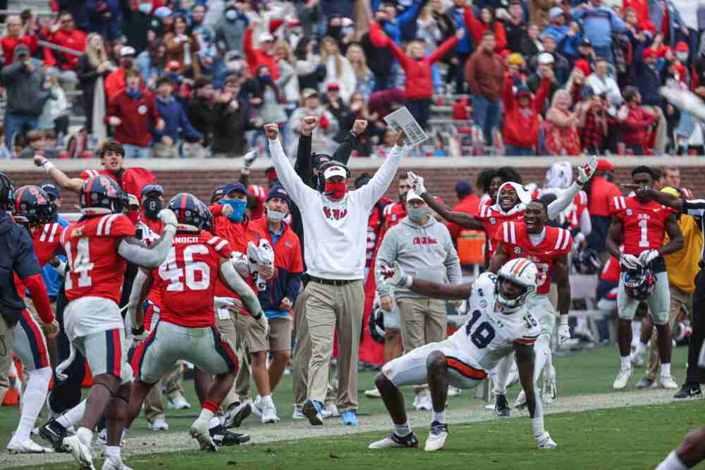 SEC fines Coach Kiffin $25k, admits it was wrong not reviewing kickoff that would have led to Rebels’ TD