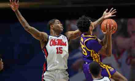 Rebels fall to Tigers, 61-75