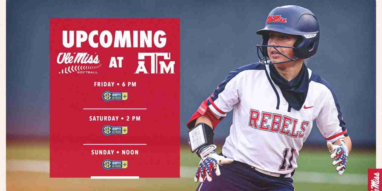 Softball Returns to the Road for Weekend Series at Texas A&M