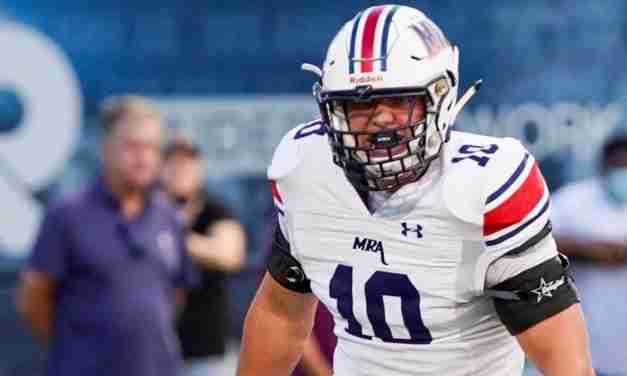 A visit with 4-star ILB Stone Blanton and his MRA head coach Herbert Davis