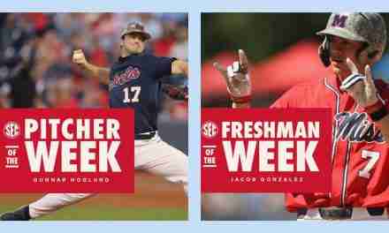 Hoglund, Gonzalez Earn SEC Weekly Honors
