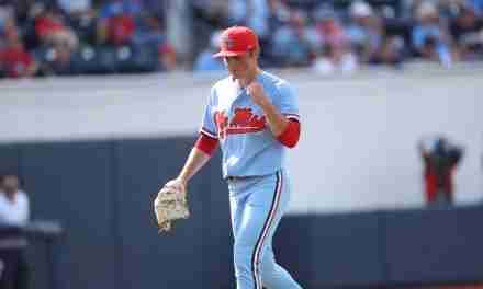 No. 18 Diamond Rebels close the door on No. 2 Vandy to win series