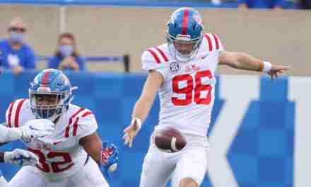 Ole Miss’ Mac Brown a Nominee for 2021 Allstate AFCA Good Works Team
