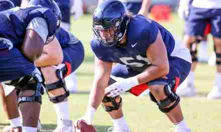 Orlando Umana’s play at center allowing Rebel O-linemen to move back to more natural positions