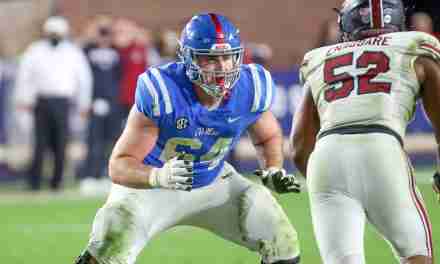 Nick Broeker Earns SEC Co-Offensive Lineman of the Week Honors