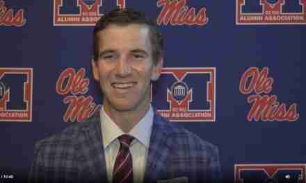 VIDEO: Eli Manning Visits with Ole Miss Media Ahead of Jersey Retirement on Saturday