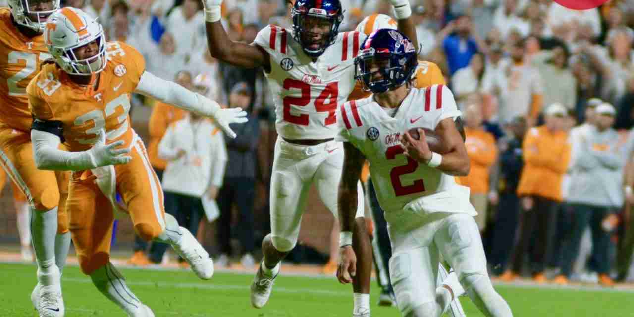 Ole Miss coach Lane Kiffin does “not feel good” about QB Matt Corral’s status for LSU game