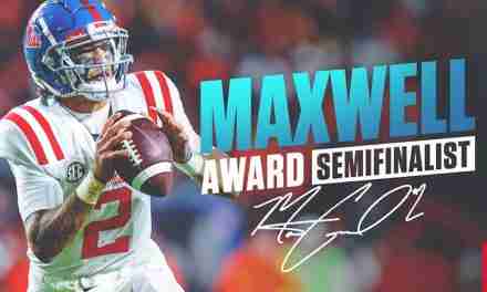 Matt Corral Named Semifinalist for Maxwell Award